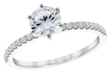 Diamond Semi-Mount Ring