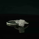 Diamond Halo Engagement Ring