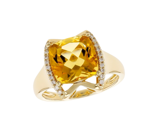 Gemstone Rings Womens Gold