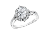 Semi-Mount Engagement Ring