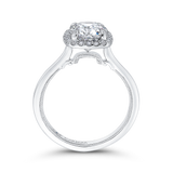 Diamond Halo Engagement Ring