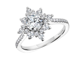 Semi-Mount Engagement Ring